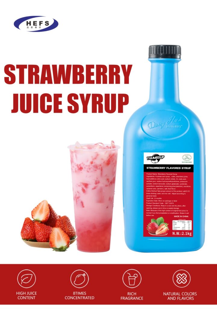 Strawberry Juice Syrup