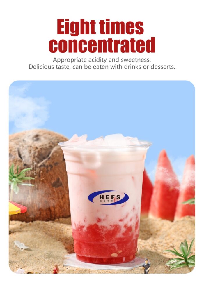 Strawberry Juice Syrup